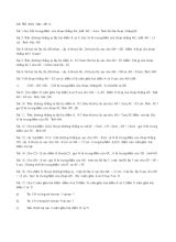 Bài tập ôn tập cả năm môn Hình học Lớp 6